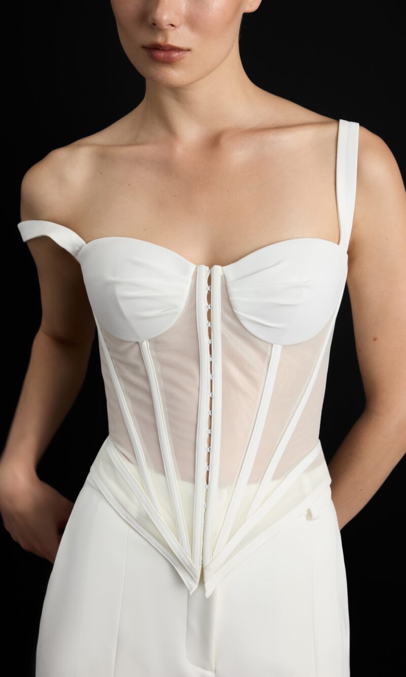 Ivory Sea-shell Corset